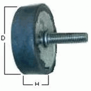 TAMPON DE CAUCIUC MODEL 6